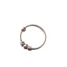 Piercing anneau plaqué argent, diamètre 10mm , épaisseur de tige 0,8mm 5.60€
