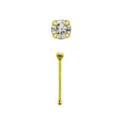 Piercing nez droit plaqué...