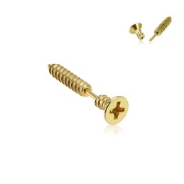 Piercing hélix 8mm vis...