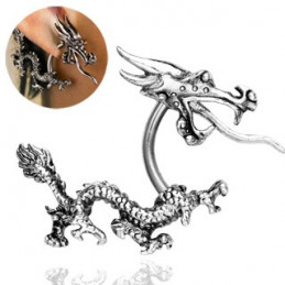 Faux piercing dragon...