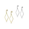 Boucles d'oreilles losanges pendantes9.90€