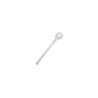 Piercing nez 0,6mm bioflex transparent avec boule de 1,5mm2.90€