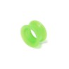 Piercing tunnel 4mm à 19mm silicone jaune vert à partir de 3,45€