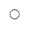 Piercing anneau 8mm ou 10mm à segment acier strié bleu4,99€ sur piercing-alice.fr