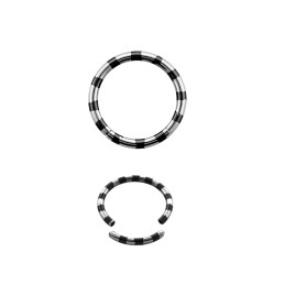 copy of Piercing anneau 8mm ou 10mm à segment acier strié noir4,99€ sur piercing-alice.fr