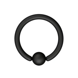 Piercing anneau 10mm ou 12mm noir mat avec boule captive4,60€