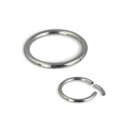 Anneau 6mm ou 12mm x 1,2mm à segment à partir de 3,90€