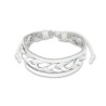 Bracelet homme tressé blanc cuir et corde9.45€