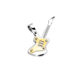 Pendentif acier guitare...