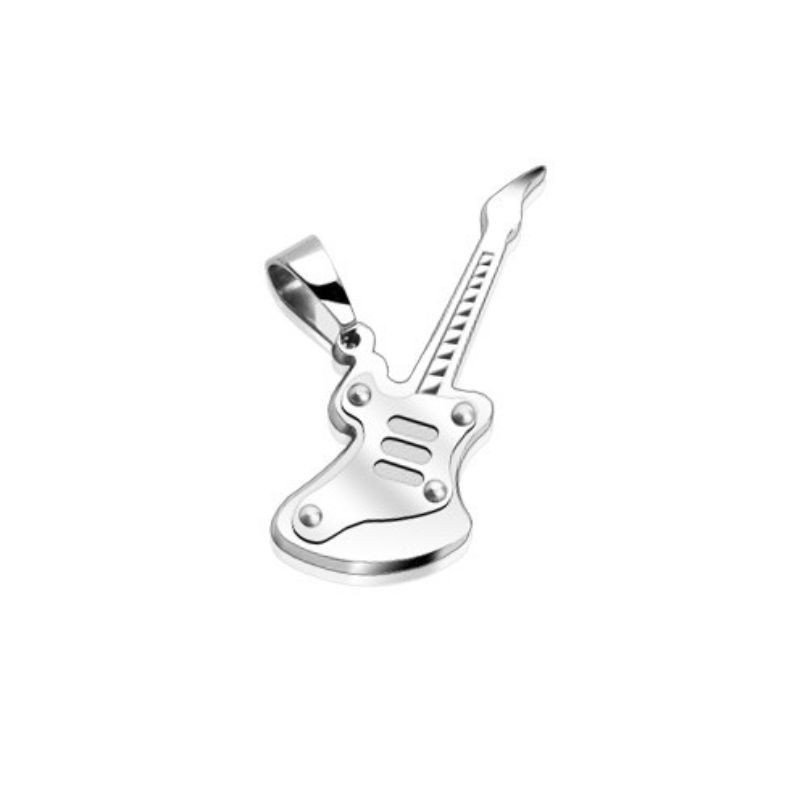 Pendentif guitare en acier Stainless 9.90€