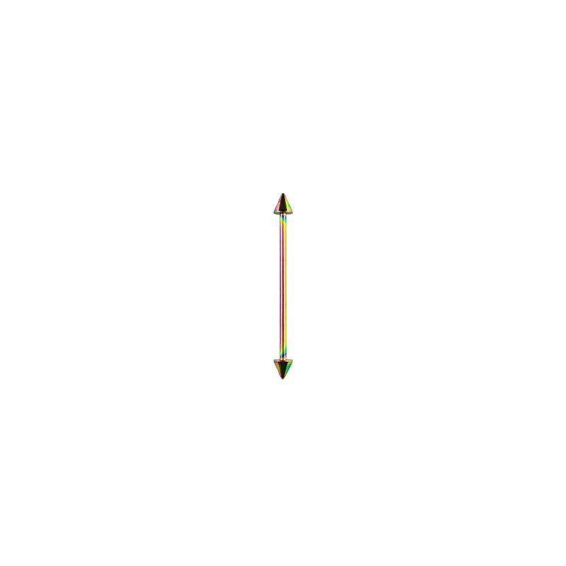 Piercing industriel de 32mm à 38mm arc en ciel avec pointes de 5mm  IND051AEC 5.80€