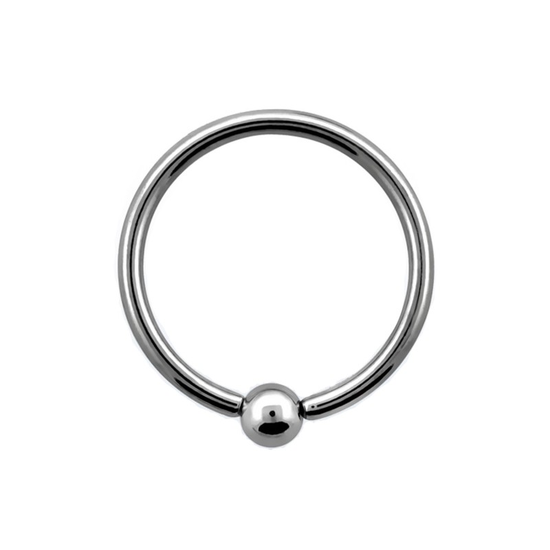 Anneau 11mm ou 12mm avec boule captive ANN039 4.99€
