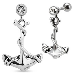 Piercing tragus avec une...