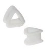 Piercing tunnel silicone triangle de 4mm à  16mm PL046 à partir de 3.99€