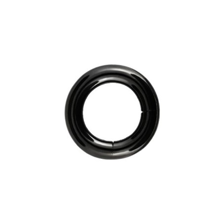 Piercing anneau 14 ou 16 x 5mm noir à segment ANN058 8.50€