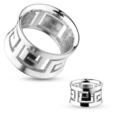 Piercing tunnel de 8mm à 16mm avec un labyrinthe PLU127