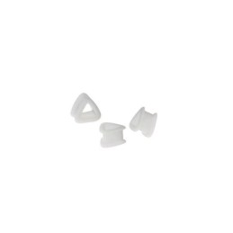 Piercing tunnel 4mm à 16mm silicone triangle PL046 à partir de 3.99€