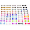 Lot de 100 piercings langue aléatoires pour revendeurs – Piercing Alice 60.00€