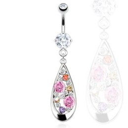 Piercing nombril pendentif...