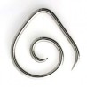 Piercing circulaire spirale  acier chirurgical